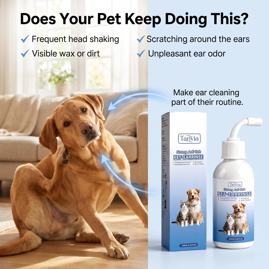 Tanvia Ear Wash — Dog Ear Cleaner