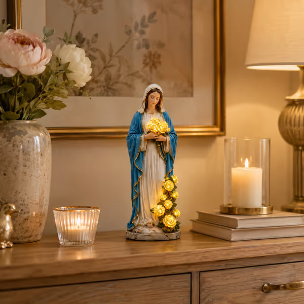 💗 Virgin Mary Garden Light