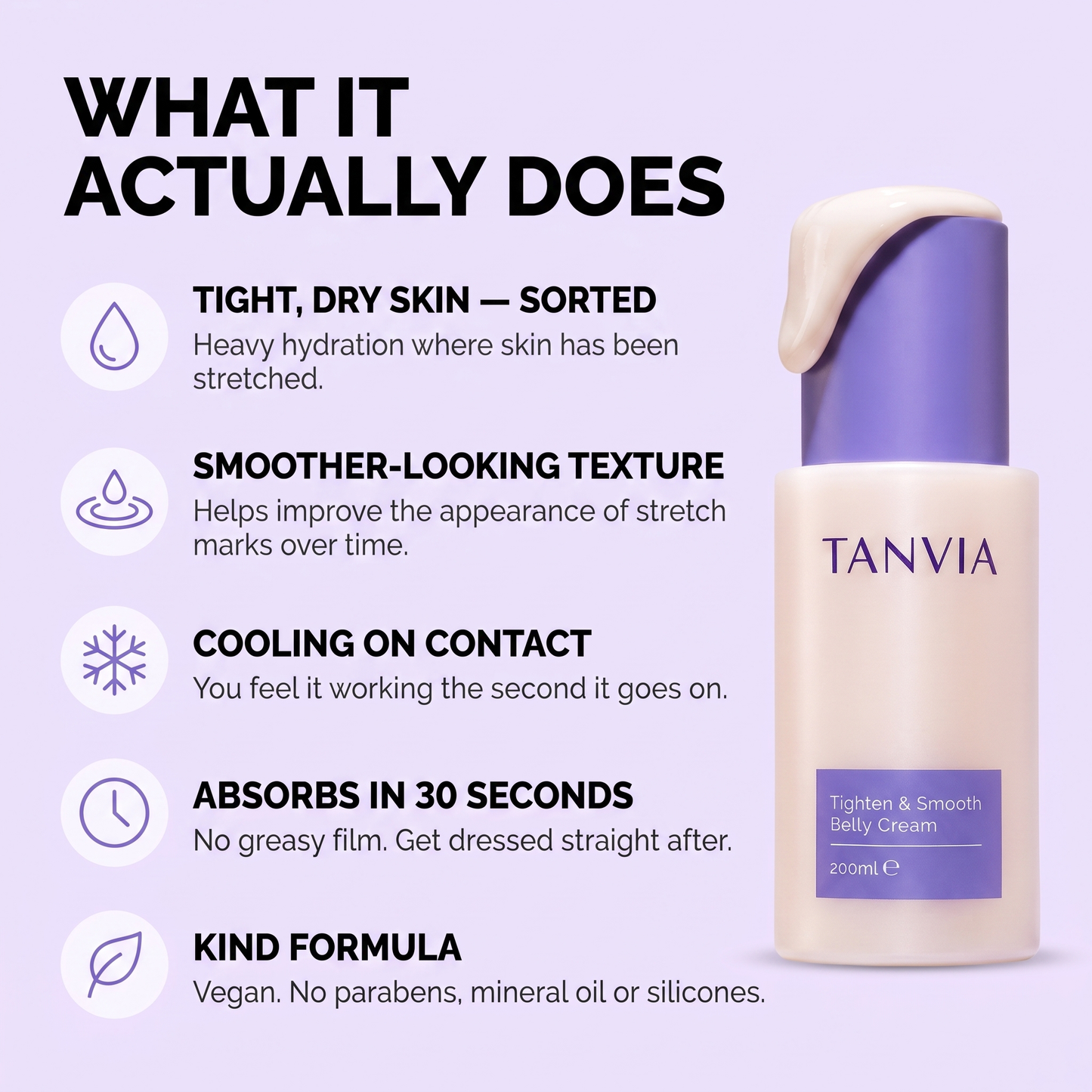 Tighten & Smooth Belly Firming Cream