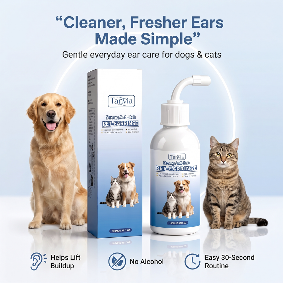 Tanvia Ear Wash — Dog Ear Cleaner