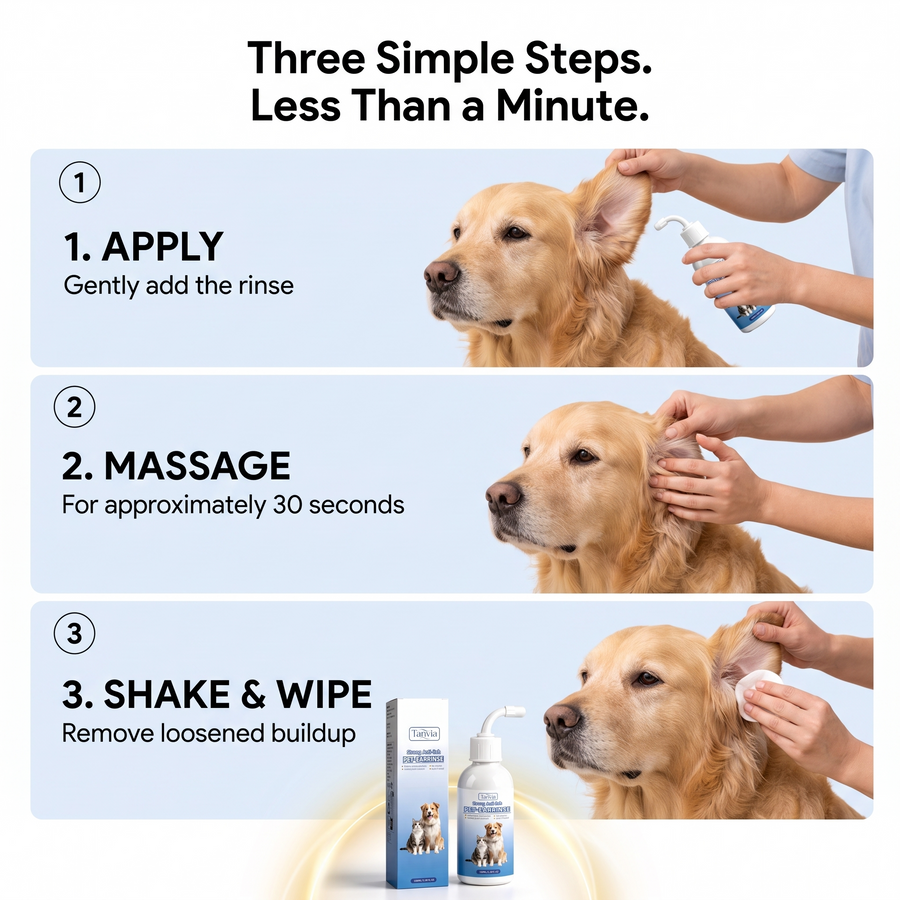 Tanvia Ear Wash — Dog Ear Cleaner