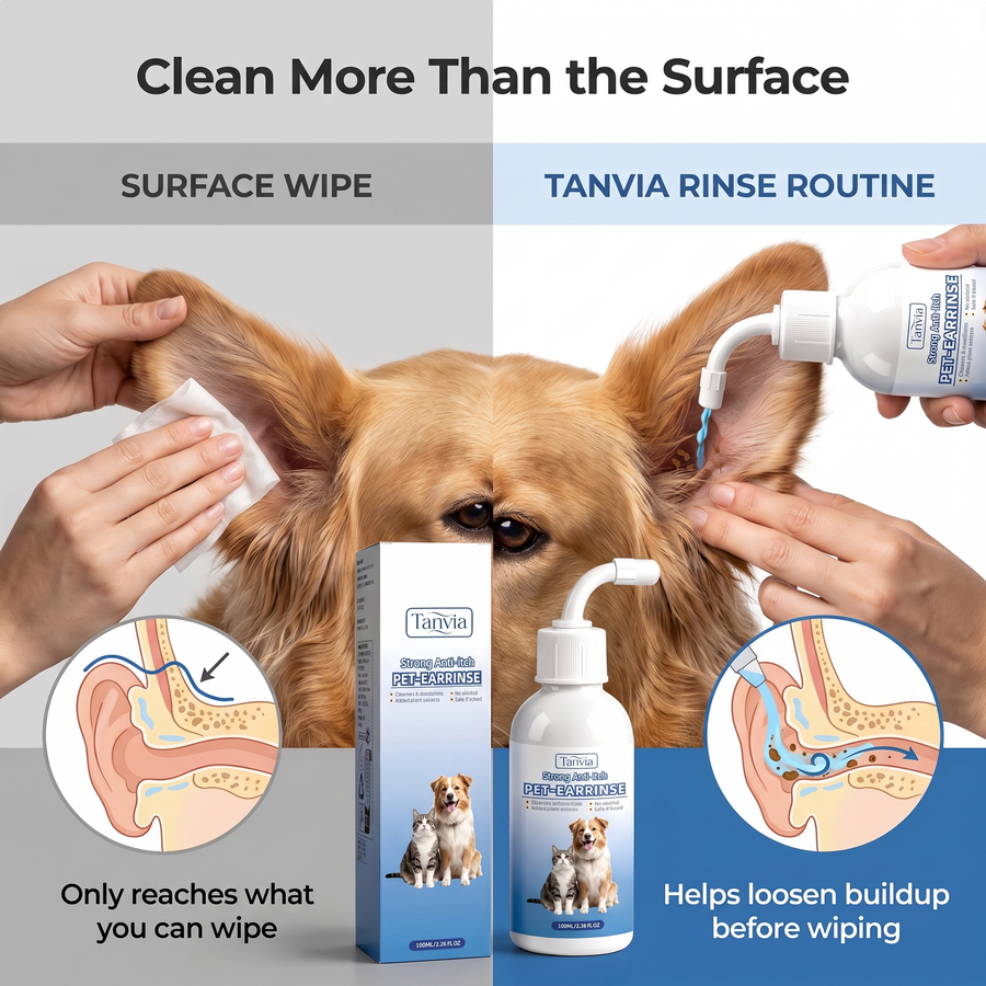 Tanvia Ear Wash — Dog Ear Cleaner